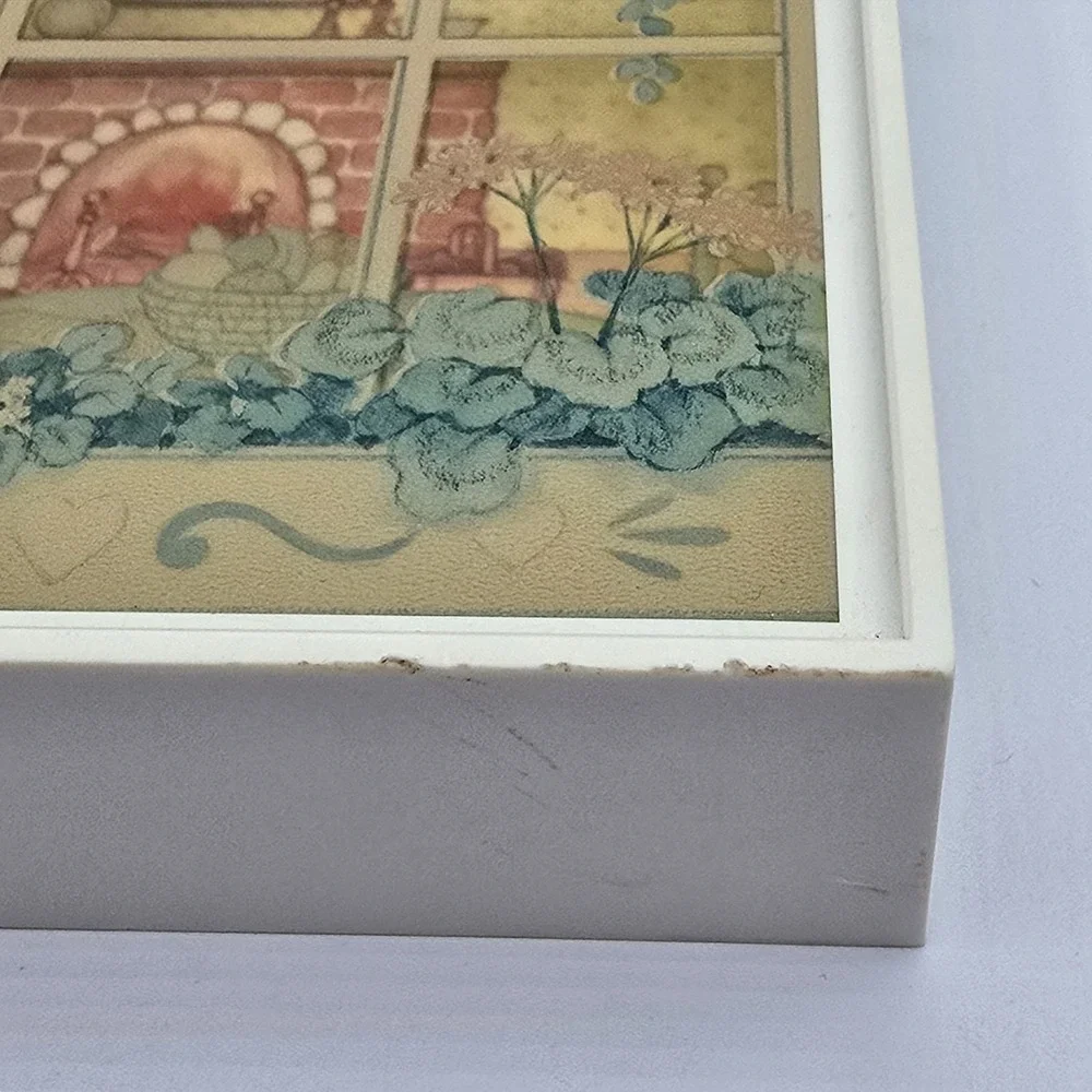 Vintage Hallmark‎ Scene Setters 3D Shadow Box USA Retro 1980's Cottagecore